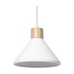 Ledvance Decor Intonaco/Acciaio/Legna Luce Pendente Bianca | Adatto per E27