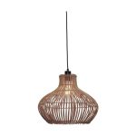 Good&Mojo Luce Pendente Kalahari Rattan Marrone | Adatto per 1x E27 