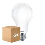 Confezione Multipack 6x Philips Corepro LED Bulbo E27 Pera Ghiaccio 13W 2000lm - 865 Luce Del Giorno | Sostitutiva 120W