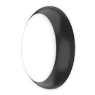 Noxion Bulkhead LED Pro V2 12/16/20W 2400lm - 830-840-865 CCT | 325mm - IP65 - Sensore di Movimento e Luce + Il Anello Nero