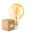 Confezione Multipack 4x Osram Vintage 1906 LED E27 Globe Filamento Goud 125mm 4W 300lm - 820 Zeer Warm Wit | Dimbaar - Vervangt 28W