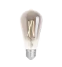 WiZ Smart LED E27 Edison Filamento Smoke 6.5W 400lm - 820-850 Regolabile Bianca | Dimmerabile - Sostitutiva 35W