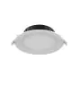 Noxion Downlight LED Hera Piatto Incasso Bianca 15W 1500lm 80D - 827-830-840 CCT | 166mm - Ritaglio 144mm