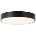 Brilliant Slimline Luce da soffitto Metallo Plastica Nero Bianca 22W 2400lm - 830 Luce Calda -  | 330mm