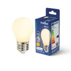 Nordlux Smart LED E27 Sferica Filamento Ghiaccio 4.7W 560lm 360D - 822-865 Regolabile Bianca | Dimmerabile