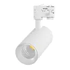 Noxion Luce A Binario LED 3 Fasi Ecowhite Aluminium Bianca 30W 3210lm 36D - 940 Bianco Freddo | UGR 