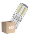 Confezione Multipack 10x Ledvance Performance LED Capsula Chiara G9 2.6W 320lm - 827 Bianco Molto Caldo | Sostitutiva 30W