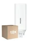 Confezione Multipack 10x Philips CorePro PL-T LED Bulbo HF 9W - 840 Bianco Freddo | 4-Pin - Sostitutiva 26W